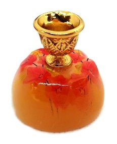 Подсвечник из селенита свободной формы "№ 14" 