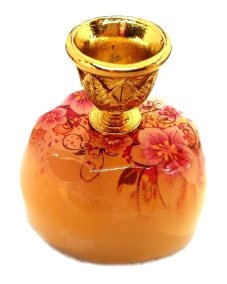 Подсвечник из селенита свободной формы "№ 18" 