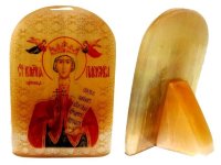 Именная икона из селенита "Святая Параскева (Прасковья)"