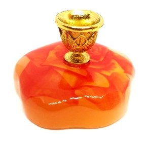 Подсвечник из селенита цветок "№ 19" 