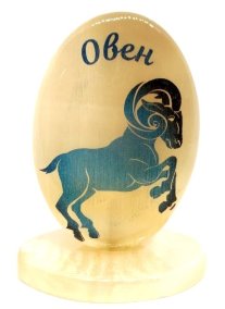 Знаки зодиака овальные на подставке 2"Овен" 