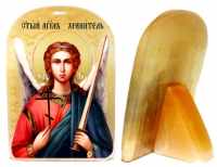 Именная икона из селенита "Ангел Хранитель"
