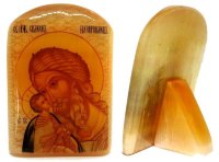 Именная икона из селенита "Св. Симеон Богоприимец"