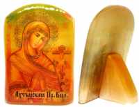 Икона из селенита "Божией Матери Ахтырская"